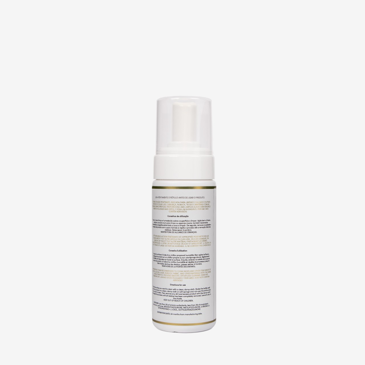 Mousse de Nettoyage Cuir